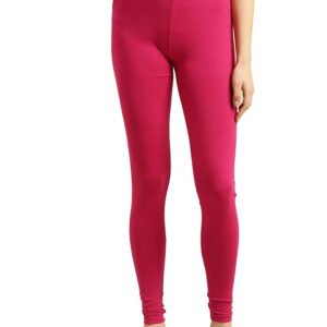 rangita Women's Regular Fit High Rise Cotton Solid Full Length Regular Churidar