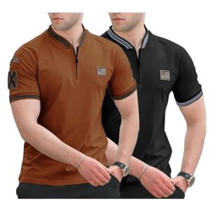 Men?s Casual Polo T-Shirt ? XXL