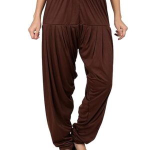 Women's Viscose Adjustable Rope with Elastic Waist Patiyala Dhoti Salwar Pant