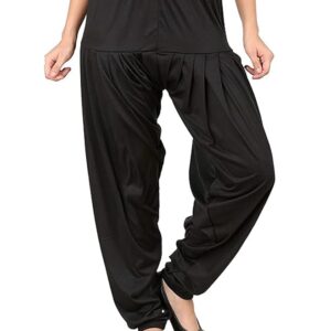 Women's Viscose Adjustable Rope with Elastic Waist Patiyala Dhoti Salwar Pant