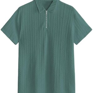 Men?s Jacquard Chain Polo T-Shirt ? XL