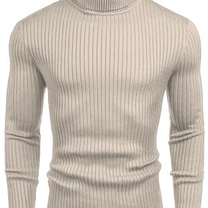 Men?s High Neck Cotton T-Shirt ? XL