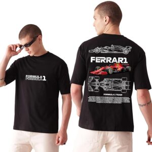 Unisex Oversized Cotton Graphic T-Shirt